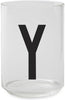 Design Letters Personal Drinking Glass A Z, Y