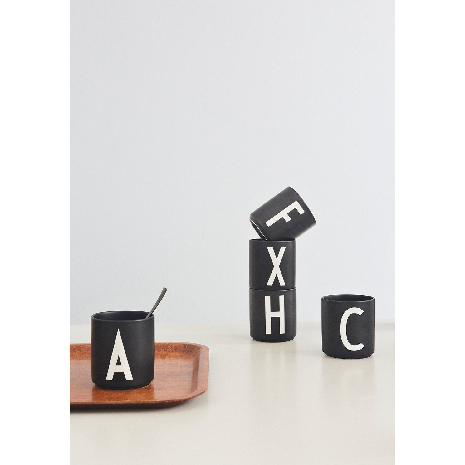 [product_category]-Design Letters Personal Porcelain Mug A Z, Black, G-Design Letters-5710498733520-10204000G-DES-4