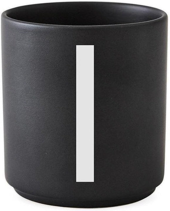 [product_category]-Design Letters Personal Porcelain Mug A Z, Black, I-Design Letters-5710498733544-10204000I-DES-1