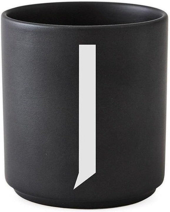 [product_category]-Design Letters Personal Porcelain Mug A Z, Black, J-Design Letters-5710498733551-10204000J-DES-1