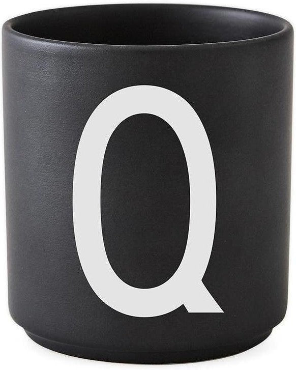 [product_category]-Design Letters Personal Porcelain Mug A Z, Black, Q-Design Letters-5710498733629-10204000Q-DES-1