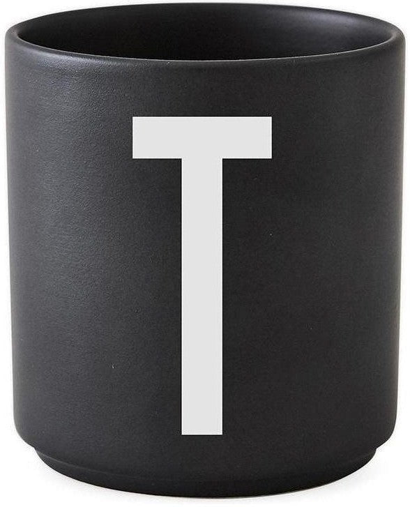 [product_category]-Design Letters Personal Porcelain Mug A Z, Black, T-Design Letters-5710498733650-10204000T-DES-1