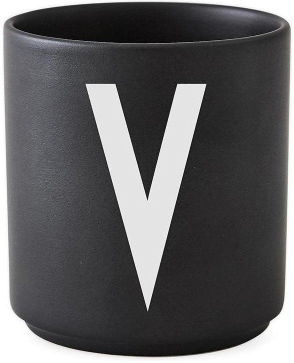 [product_category]-Design Letters Personal Porcelain Mug A Z, Black, V-Design Letters-5710498733674-10204000V-DES-1