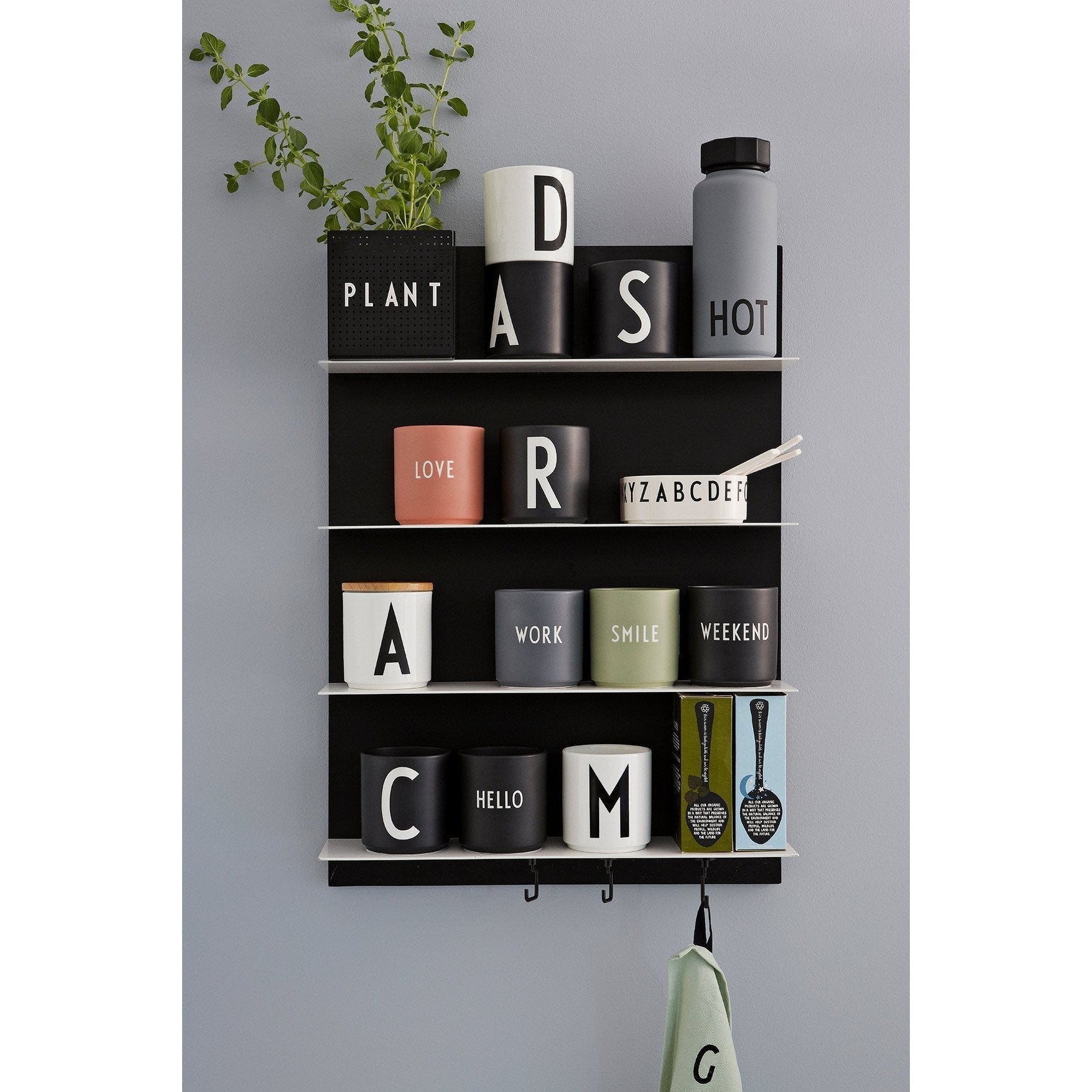 [product_category]-Design Letters Personal Porcelain Mug A Z, White, A-Design Letters-5710498720018-10201000A-DES-2