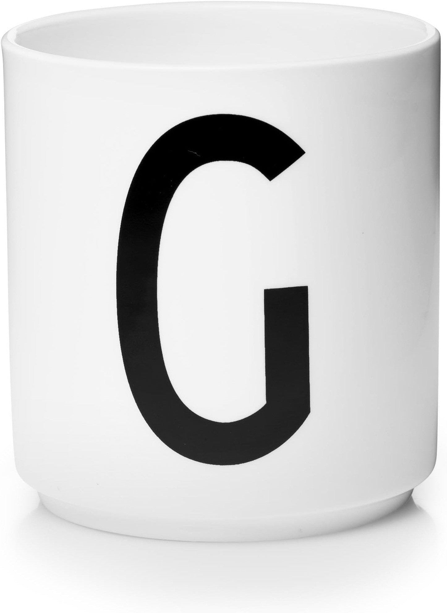 [product_category]-Design Letters Personal Porcelain Mug A Z, White, G-Design Letters-5710498720070-10201000G-DES-1