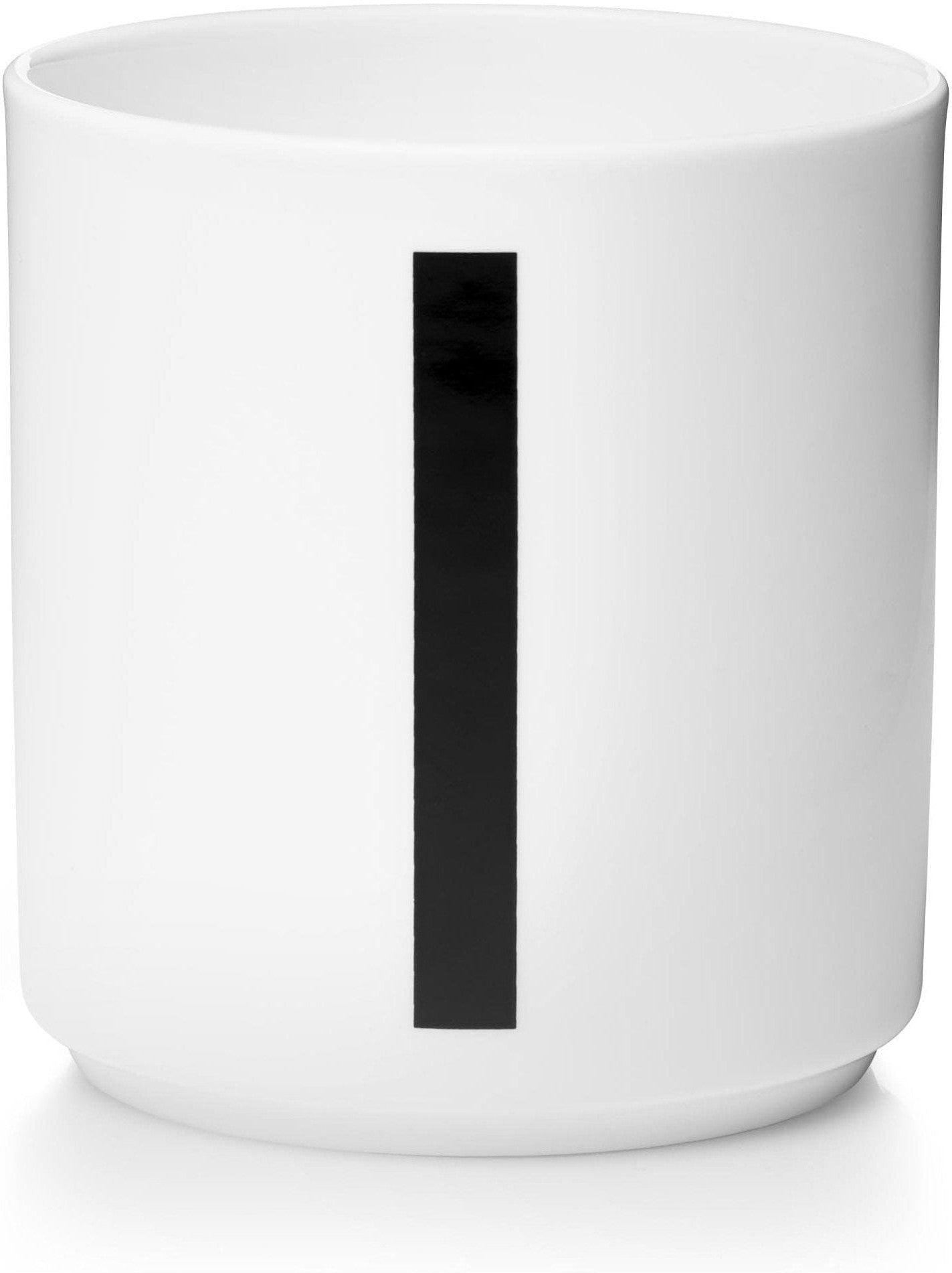 [product_category]-Design Letters Personal Porcelain Mug A Z, White, I-Design Letters-5710498720094-10201000I-DES-1