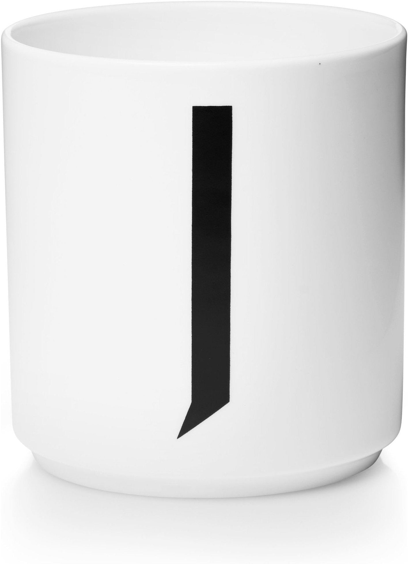 [product_category]-Design Letters Personal Porcelain Mug A Z, White, J-Design Letters-5710498720100-10201000J-DES-1