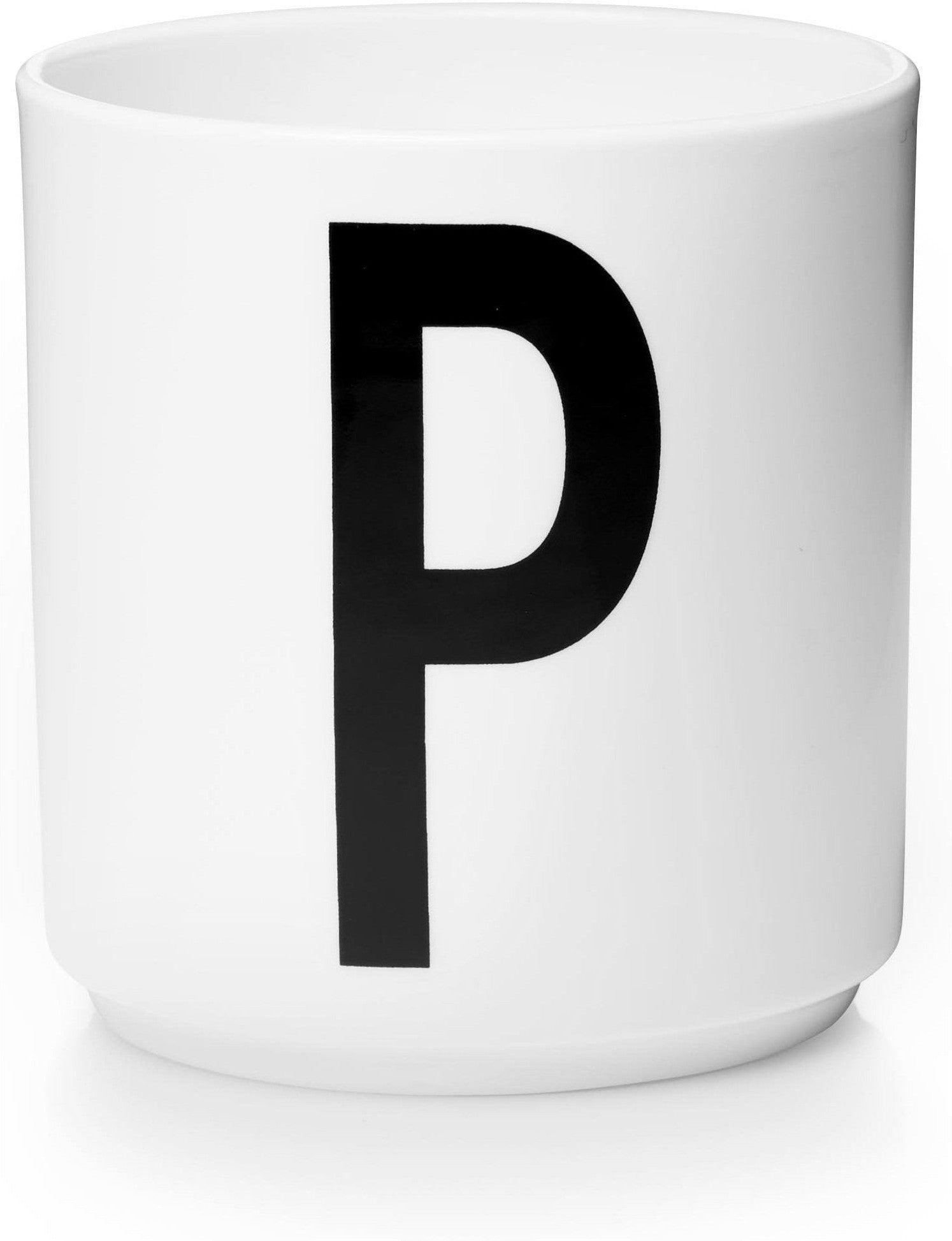 [product_category]-Design Letters Personal Porcelain Mug A Z, White, P-Design Letters-5710498720162-10201000P-DES-1