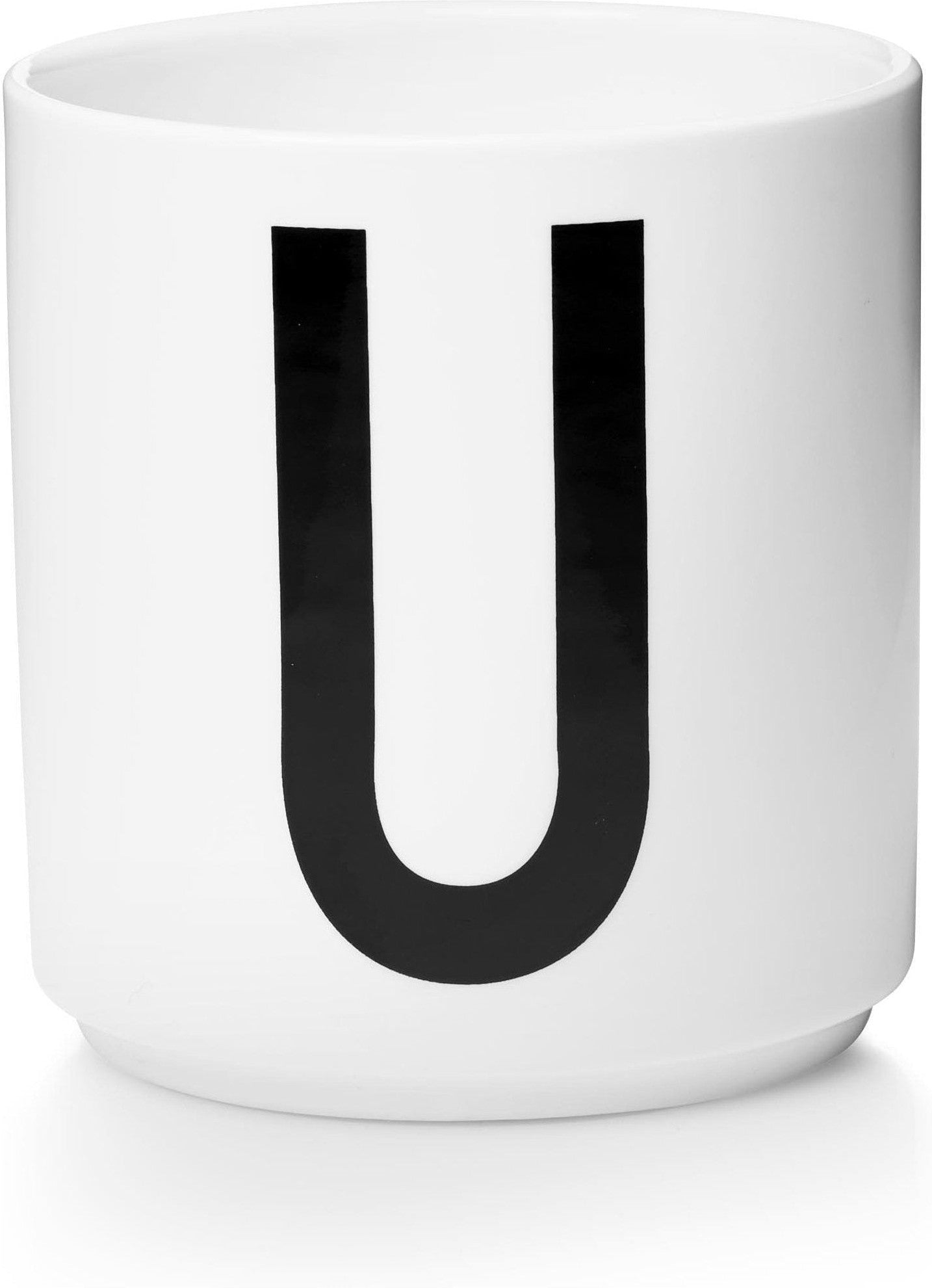[product_category]-Design Letters Personal Porcelain Mug A Z, White, U-Design Letters-5710498720216-10201000U-DES-1