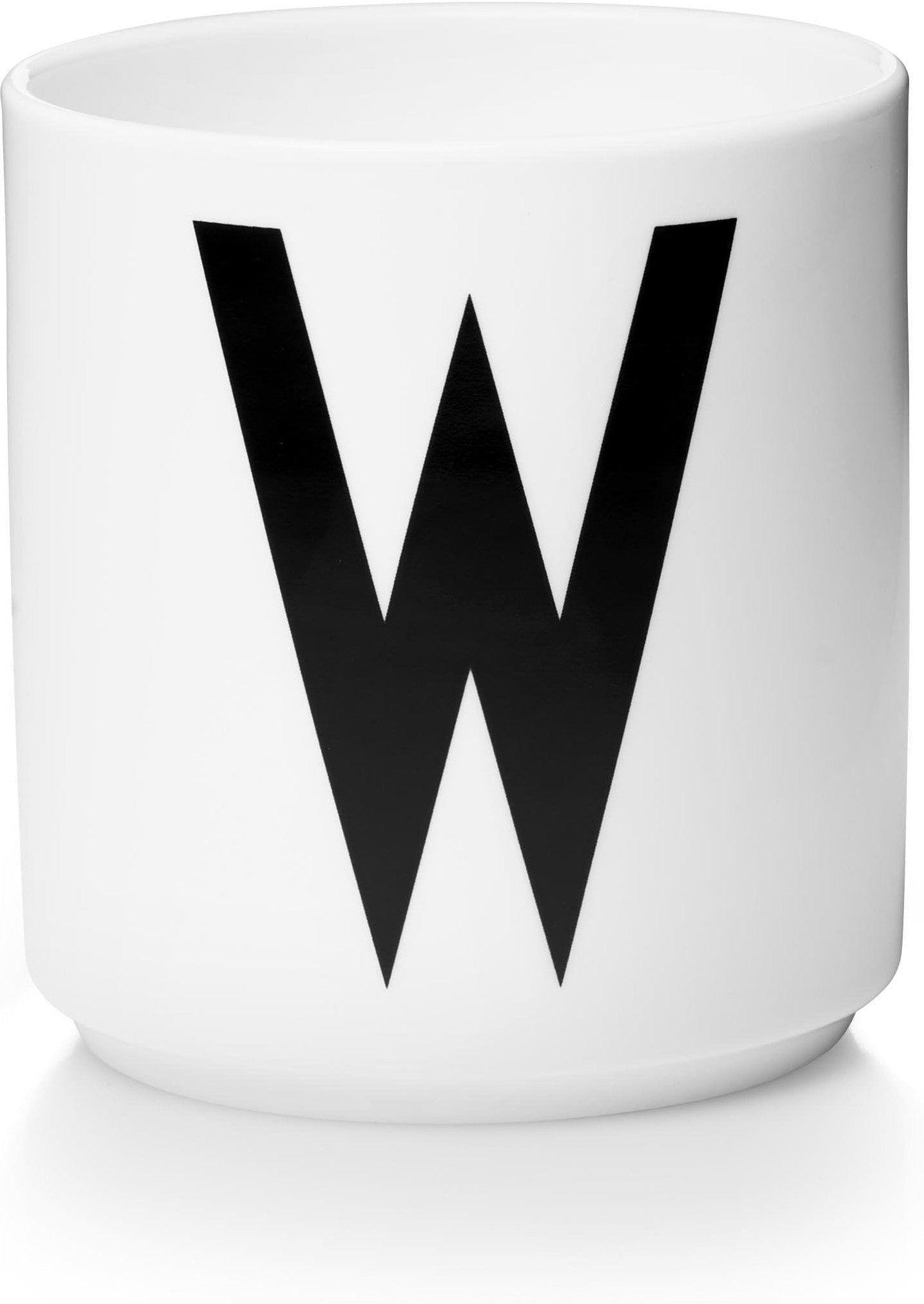 [product_category]-Design Letters Personal Porcelain Mug A Z, White, W-Design Letters-5710498720261-10201000W-DES-1