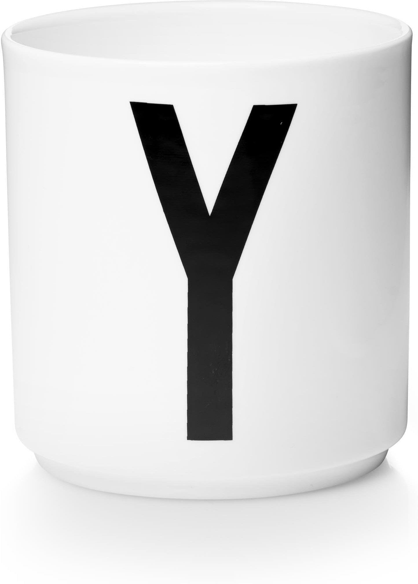 [product_category]-Design Letters Personal Porcelain Mug A Z, White, Y-Design Letters-5710498720247-10201000Y-DES-1