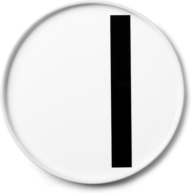 [product_category]-Design Letters Personal Porcelain Plate A Z, I-Design Letters-5710498720421-10201500I-DES-1