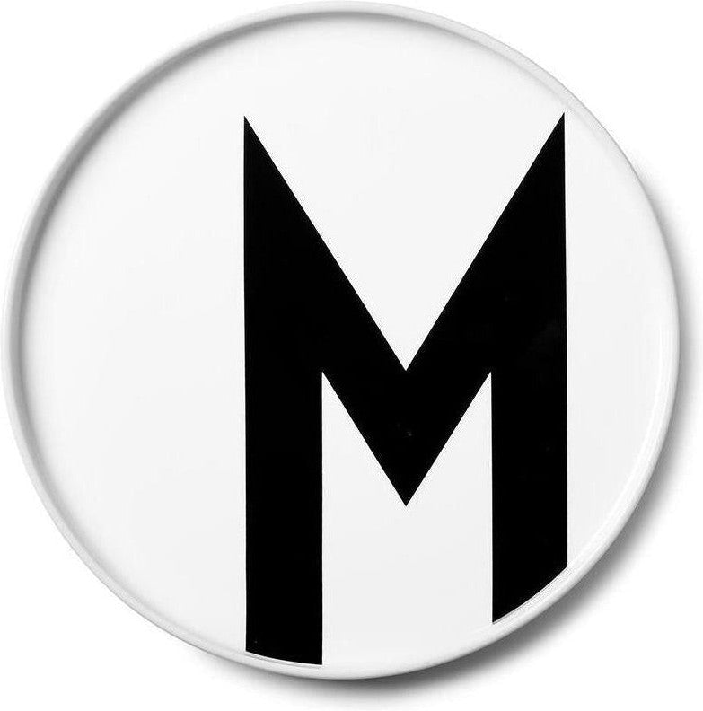 [product_category]-Design Letters Personal Porcelain Plate A Z, M-Design Letters-5710498720469-10201500M-DES-1