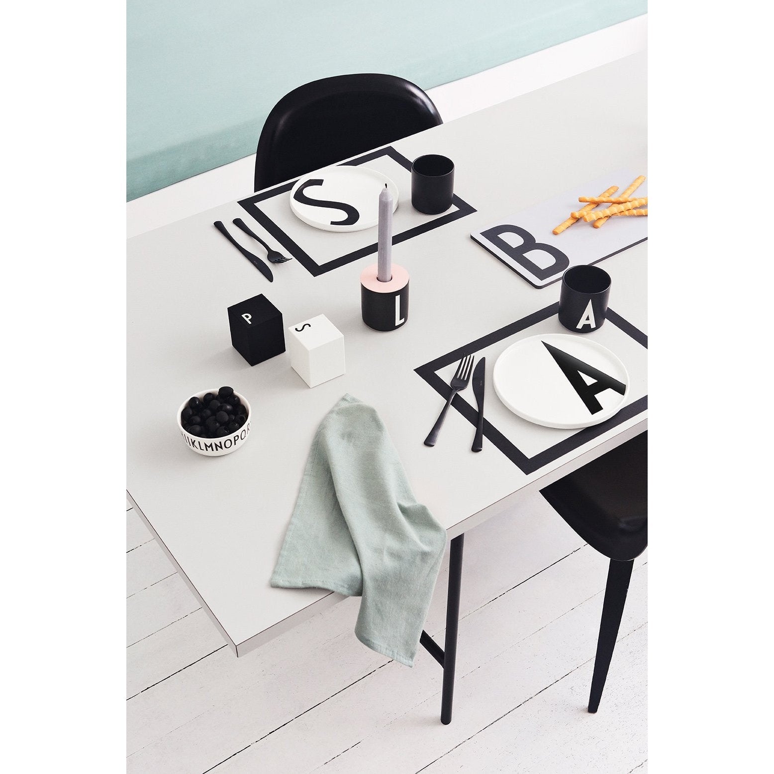 [product_category]-Design Letters Personal Porcelain Plate A Z, M-Design Letters-5710498720469-10201500M-DES-2