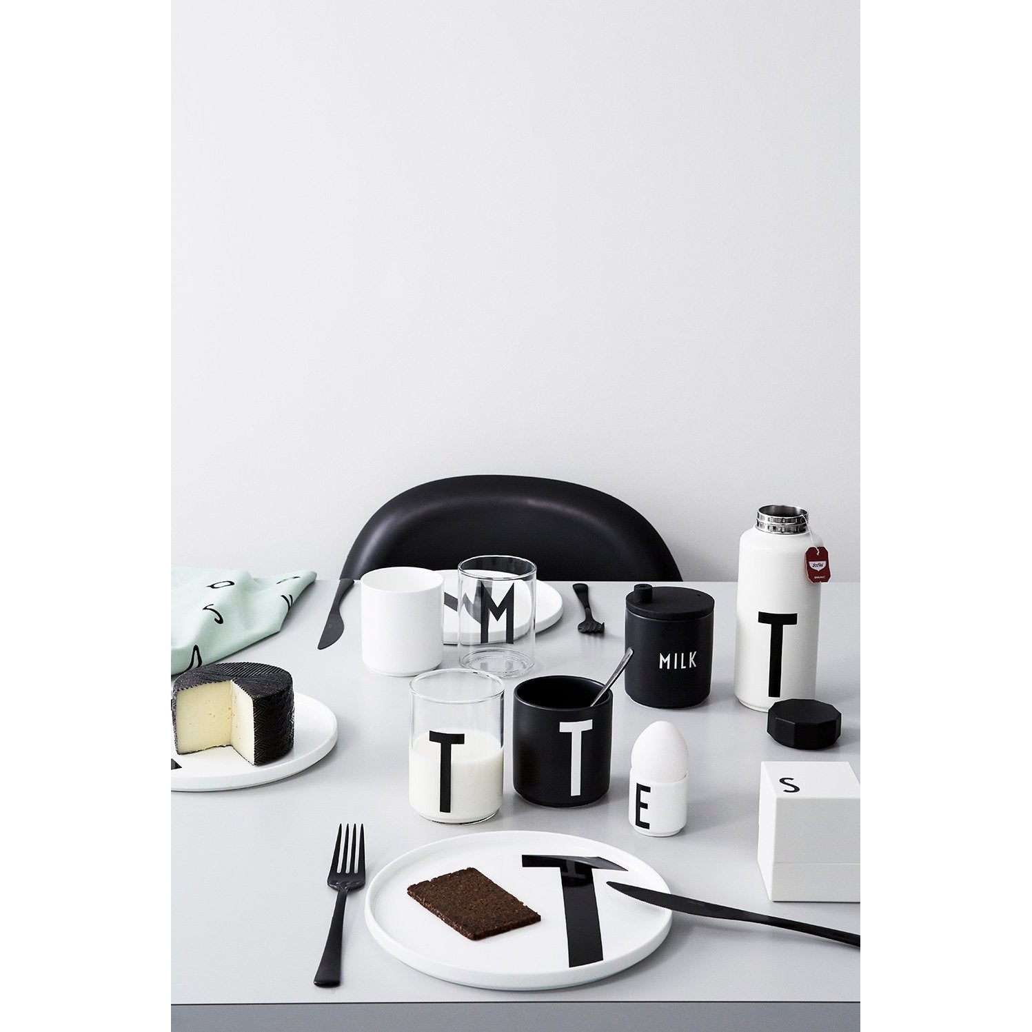 [product_category]-Design Letters Personal Porcelain Plate A Z, M-Design Letters-5710498720469-10201500M-DES-4
