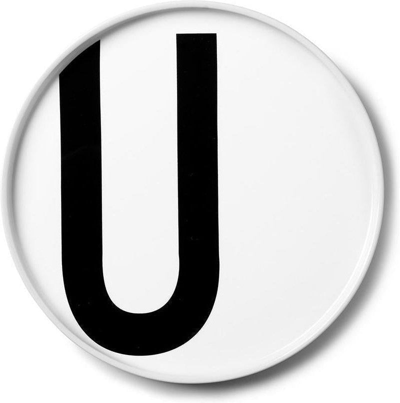 [product_category]-Design Letters Personal Porcelain Plate A Z, U-Design Letters-5710498720544-10201500U-DES-1
