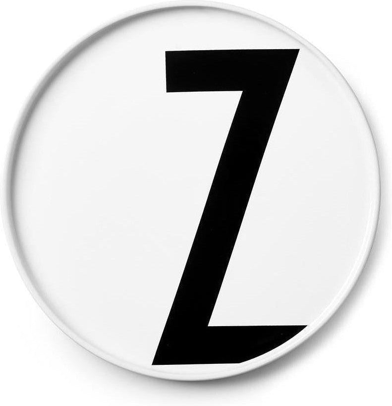 [product_category]-Design Letters Personal Porcelain Plate A Z, Z, Z-Design Letters-5710498720582-10201500Z-DES-1