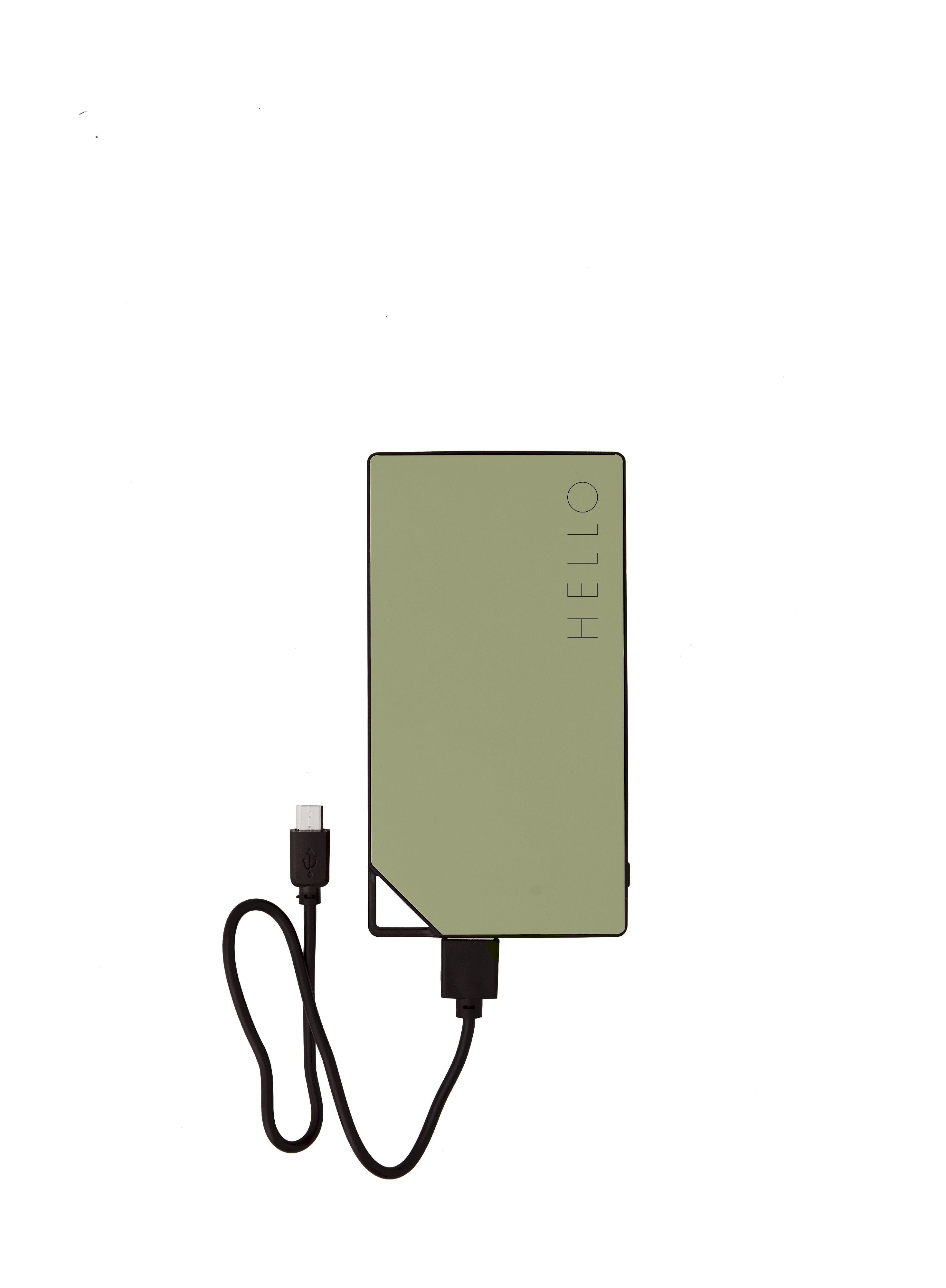 [product_category]-Design Letters Powerbank, Forest Green-Design Letters-5710498191290-60601001FGHELLO-DES-1