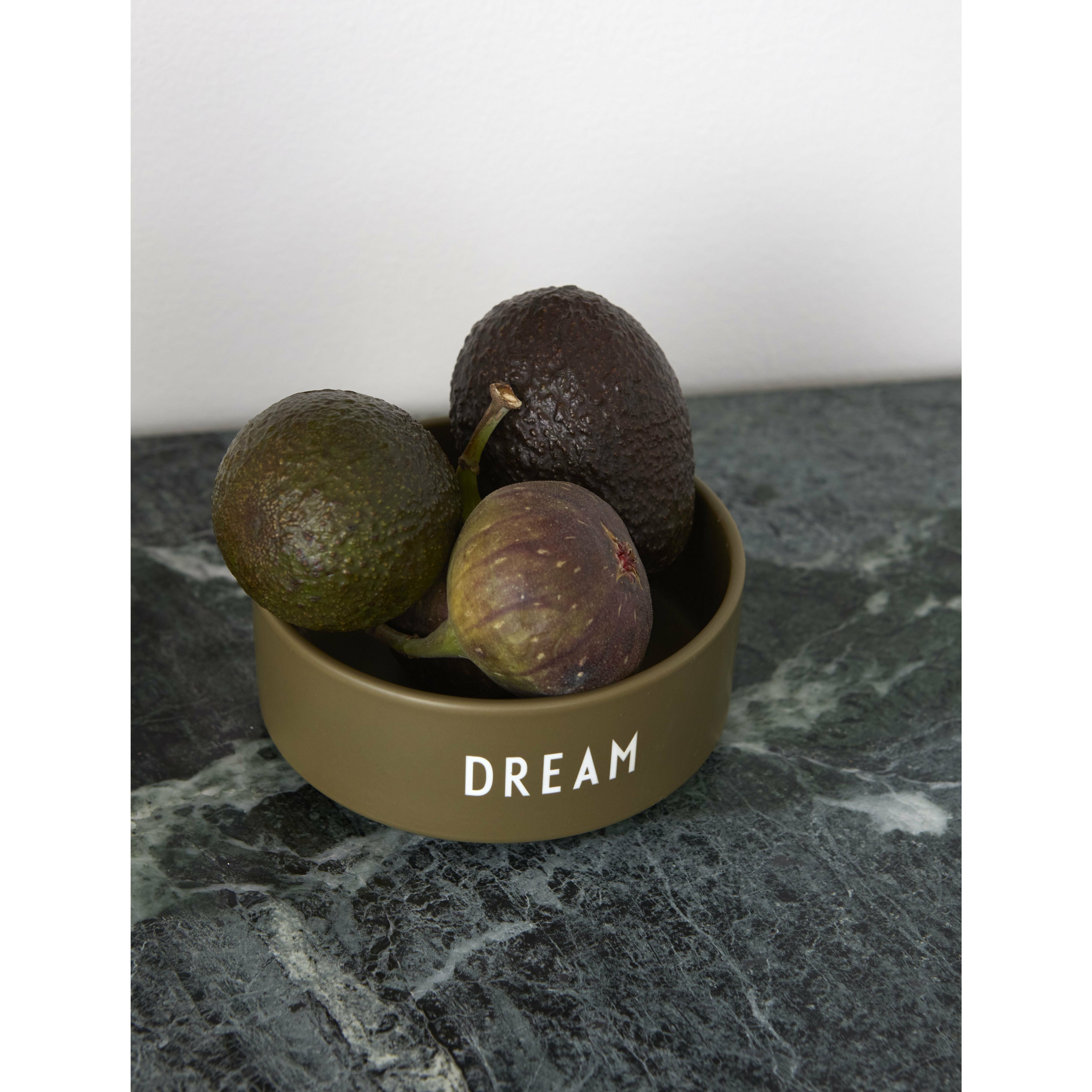 [product_category]-Design Letters Snack Bowl Made Of Porcelain, Olive-Design Letters-5710498189983-10204010OLIVEDREAM-DES-2