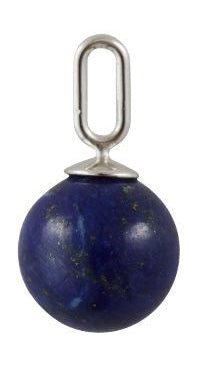 [product_category]-Design Letters Stone Drop Pendant 8mm 925 Sterling Silver, Lapis Lazuli Blue-Design Letters-5710498192020-90302022LAPLAZULI-DES-1
