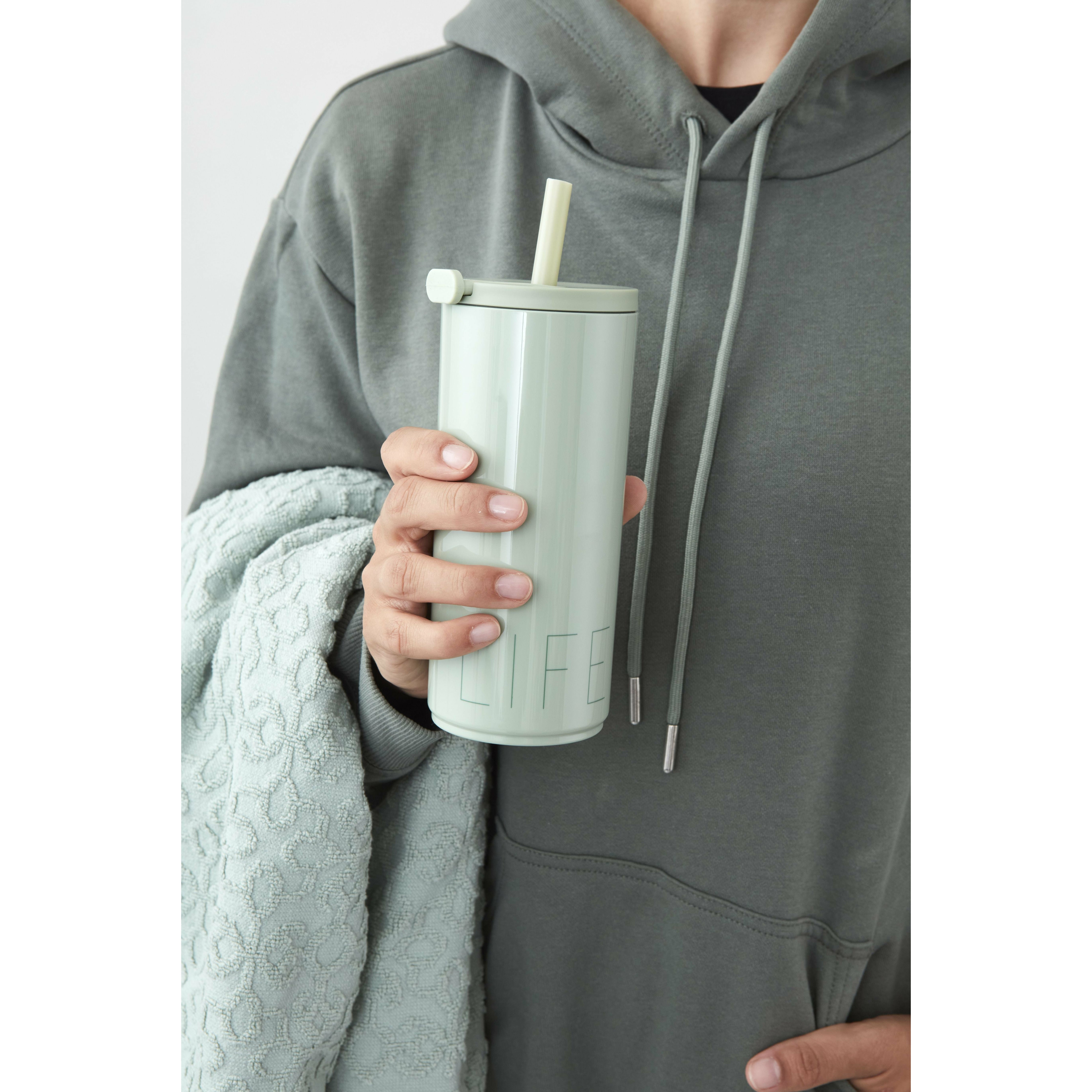 [product_category]-Design Letters Travel Straw Bottle 500 Ml, Light Grass 端 N-Design Letters-5710498188931-30101018GREENLIFE-DES-7