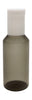Design Letters Tube Glass Carafe, Smoke/Milky White