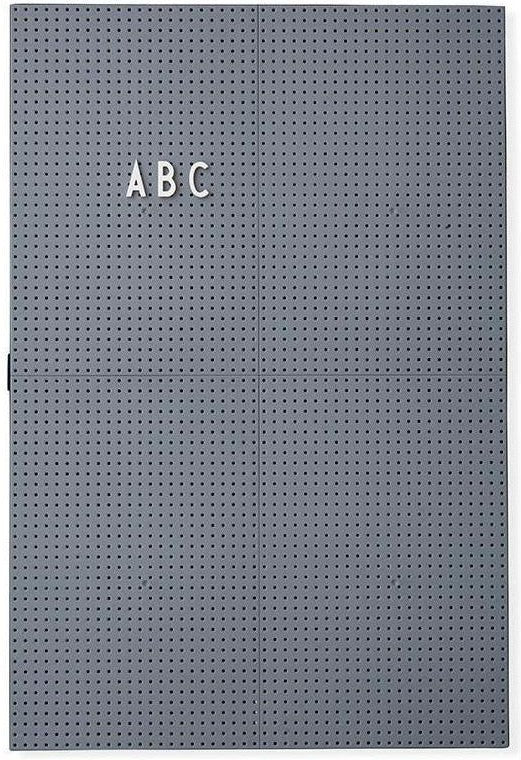 Design Letters Wall Dark Gray, Medium