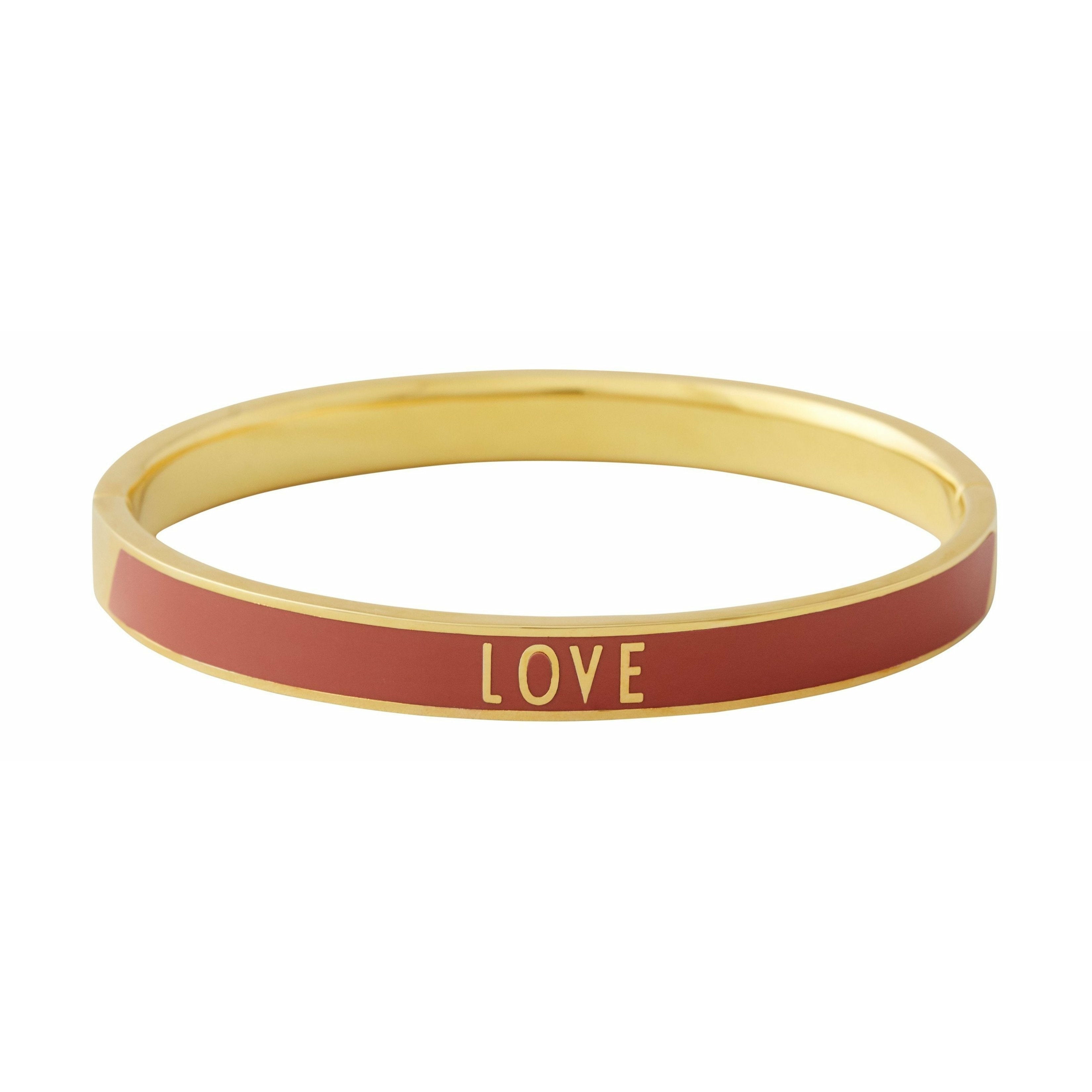 [product_category]-Design Letters Word Candy Bracelet Love Brass Gold Platted, Red-Design Letters-5710498189266-90502002ARLOVE-DES-1