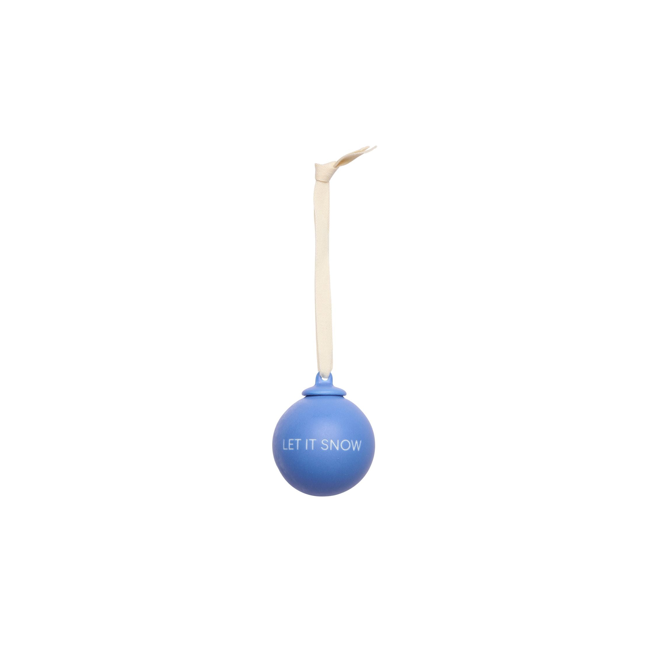 [product_category]-Design Letters Xmas Stories Ball Pendants 40mm (Set Of 4 Pcs), Cobalt Blue/Light Blue-Design Letters-5710498195977-10105001COBALLIBLU-DES-5