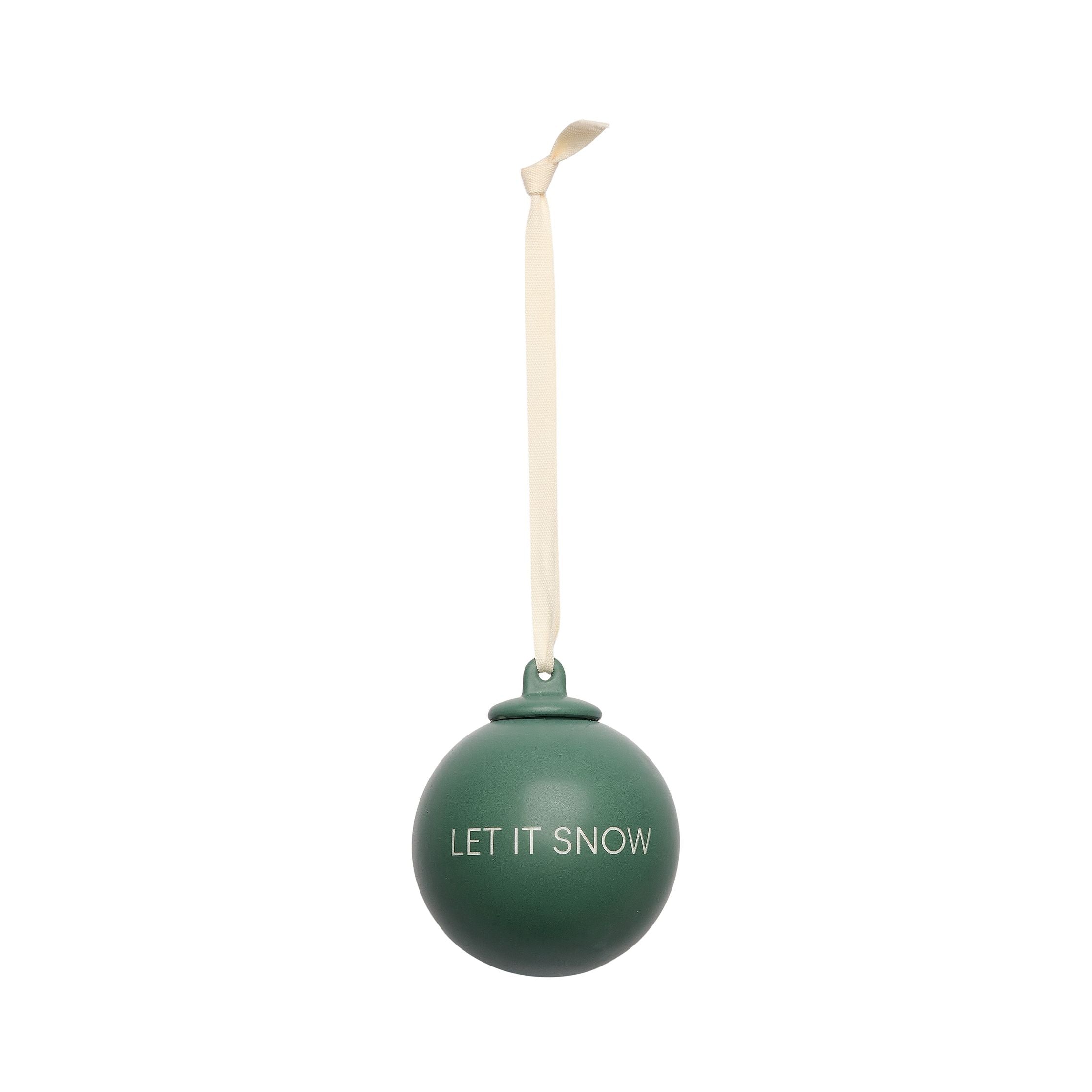 [product_category]-Design Letters Xmas Stories Ball Pendants 60mm (Set Of 4 Pcs), Dark Green/Dusty Green-Design Letters-5710498195939-10105002DGRNDUGREN-DES-4