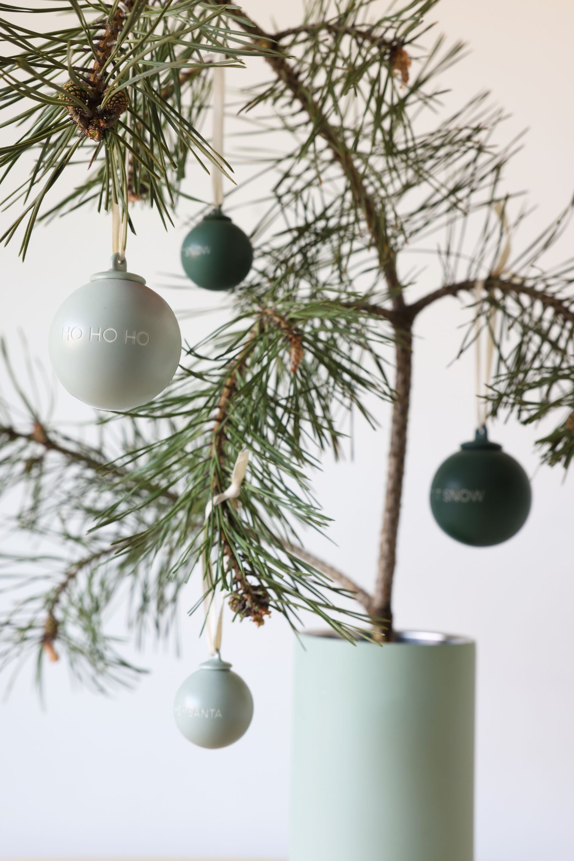 [product_category]-Design Letters Xmas Stories Ball Pendants 60mm (Set Of 4 Pcs), Dark Green/Dusty Green-Design Letters-5710498195939-10105002DGRNDUGREN-DES-5