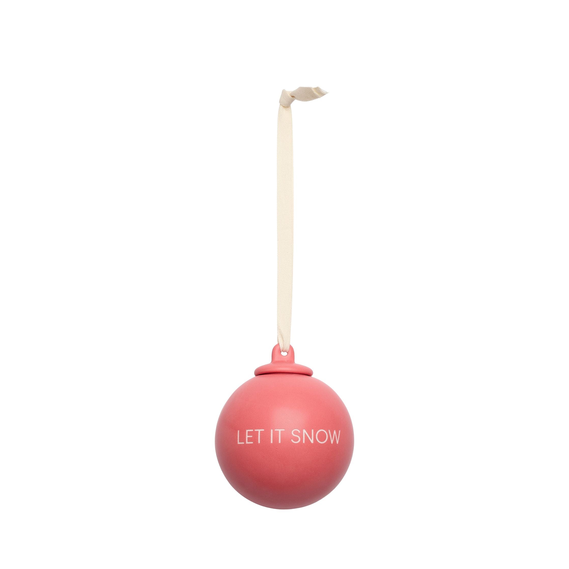 [product_category]-Design Letters Xmas Stories Ball Pendants 60mm (Set Of 4 Pcs), Lavender/Faded Rose-Design Letters-5710498195922-10105002LAVENFAROS-DES-4