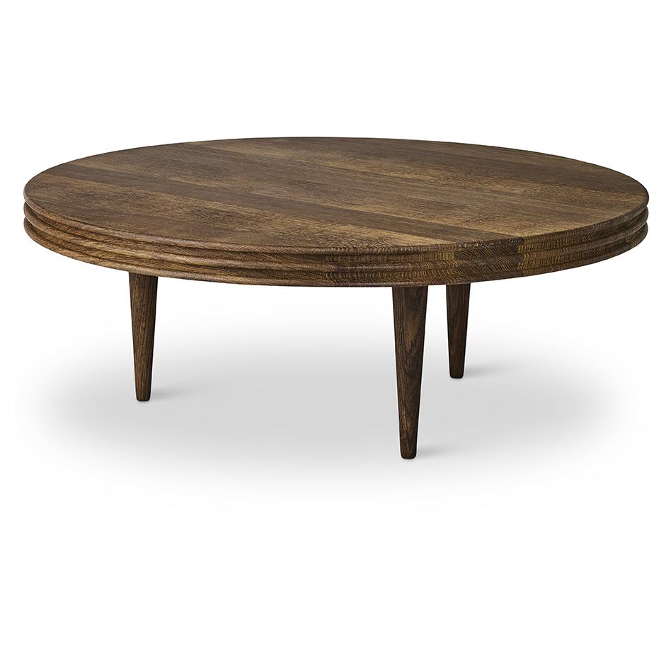 [product_category]-Dk3 Groove Three Legged Side Table Oak Smoked, øx H 60x45 Cm-DK3-5714615025611-GC-60-45-SO-OI-DK3-2