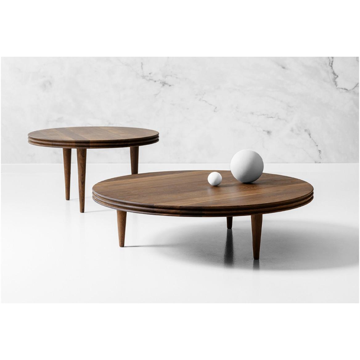 [product_category]-Dk3 Groove Three Legged Side Table Oak Smoked, øx H 80x45 Cm-DK3-5714615025796-GC-80-45-SO-OI-DK3-4