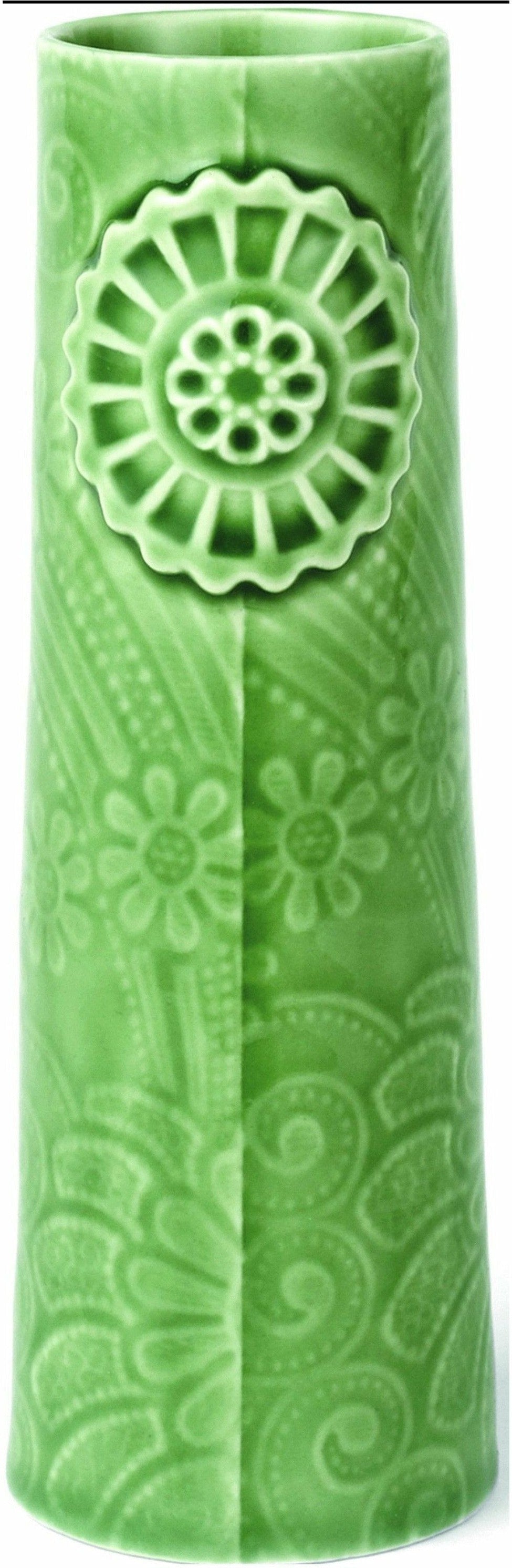 [product_category]-Dottir Pipanella Flower Vase Green, 15cm-Dottir-5712466004793-11215-DOT-1