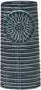 Dottir Pipanella Lines Vase Oval Benzin, 18,1 cm