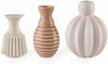 Dottir Samsurium Minibell Vase Set, Coral