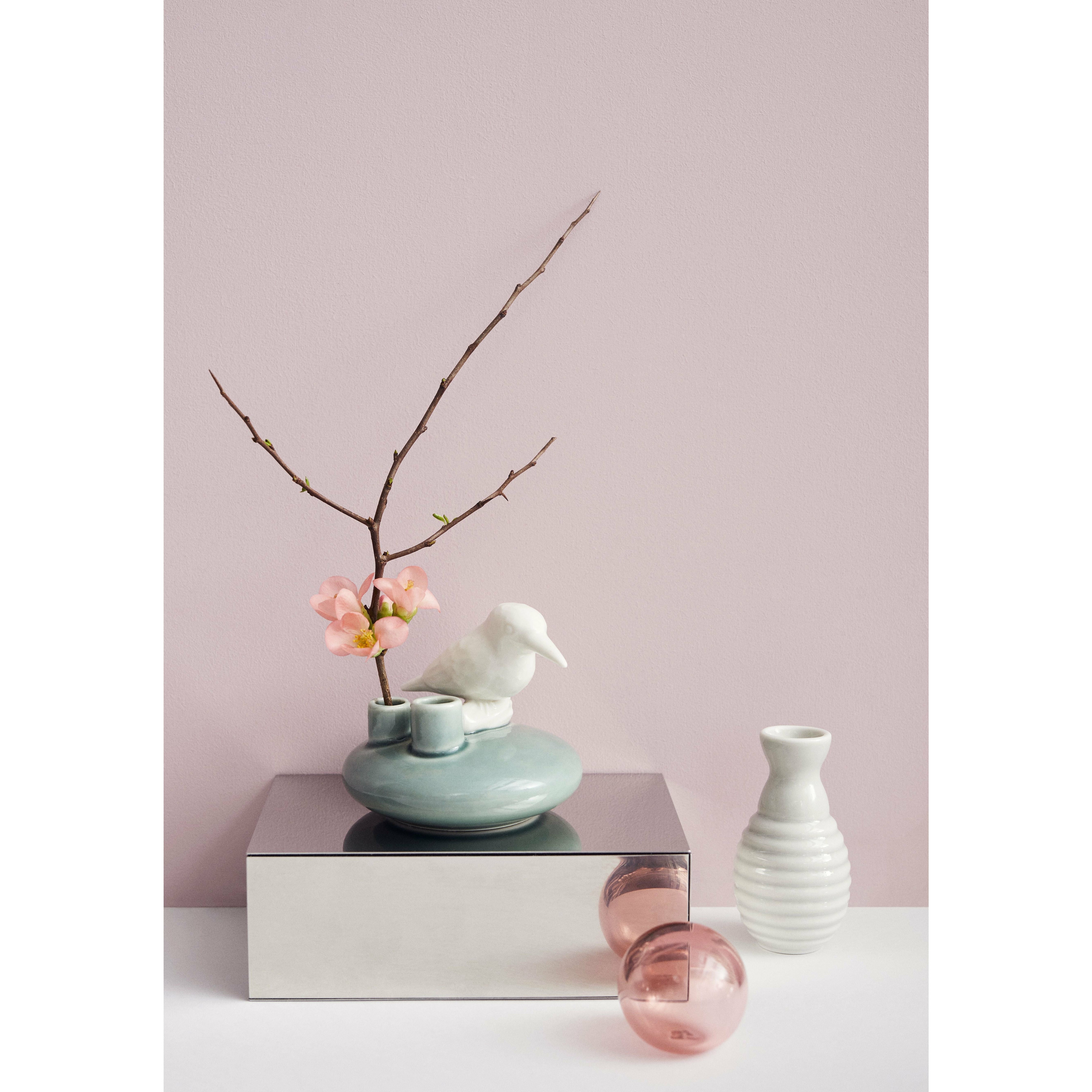 [product_category]-Dottir Sweet Stories Vase, Kingfisher Peacock-Dottir-5712466006032-81315-DOT-3