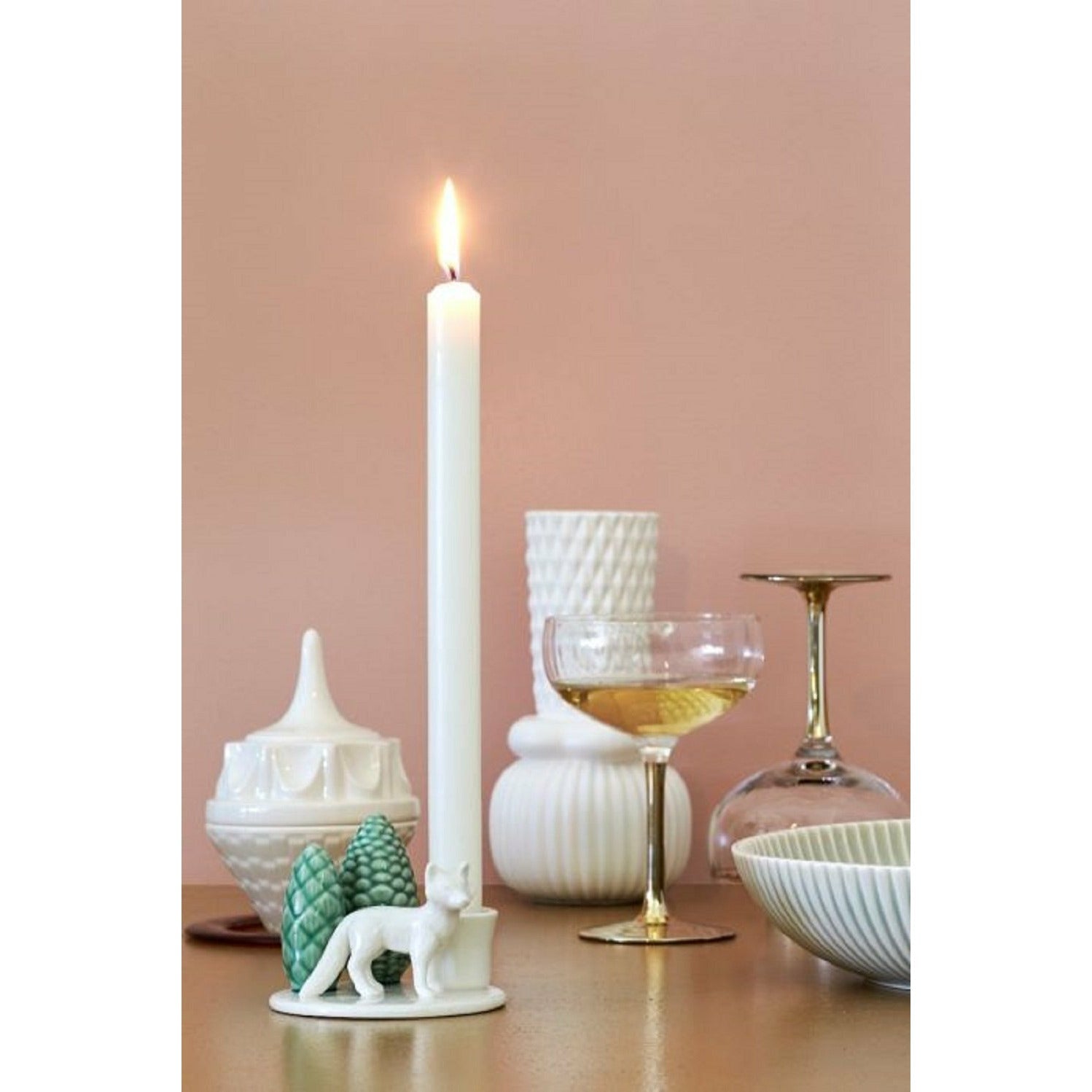 [product_category]-Dottir Winter Stories Candle Holder Fox 10cm-Dottir-5712466004915-91140-DOT-2