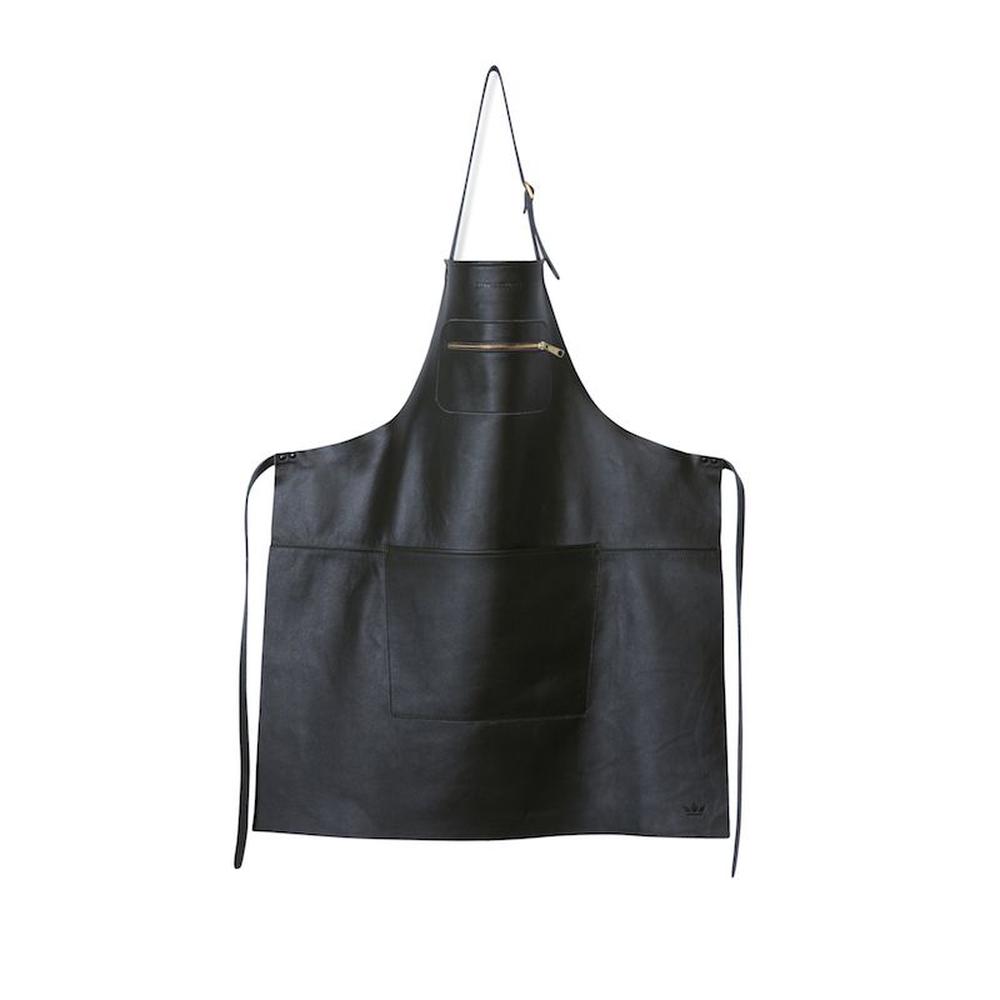 [product_category]-Dutchdeluxes Apron In Zipper Style Classic Leather, Black-Dutchdeluxes-8718885431971-AA-CL-BL-DUT-1