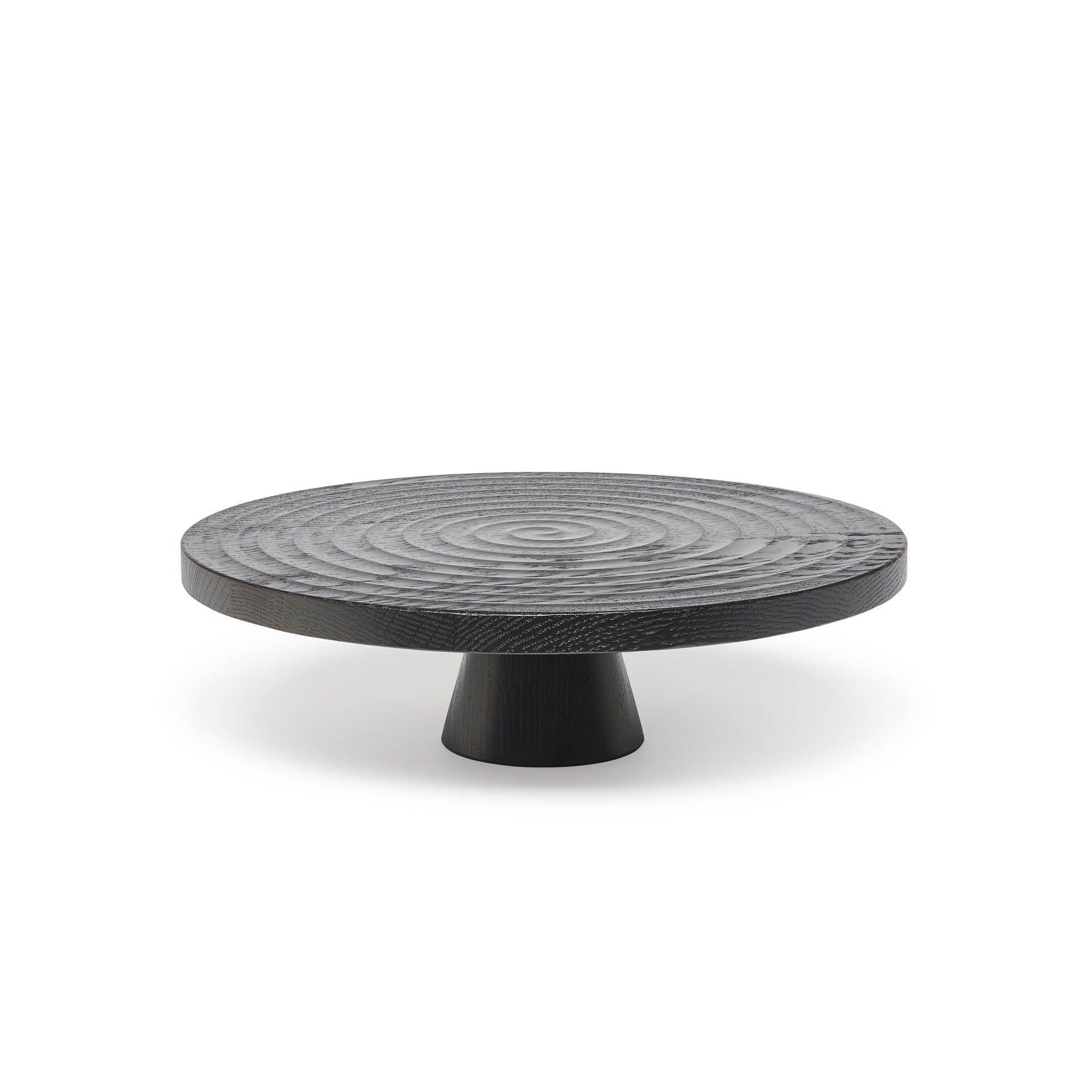 Dutchdeluxes Kage stand mørk eg, Ø 32 cm
