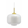 Dyberg Larsen ARP -pendellampe, opal/messing