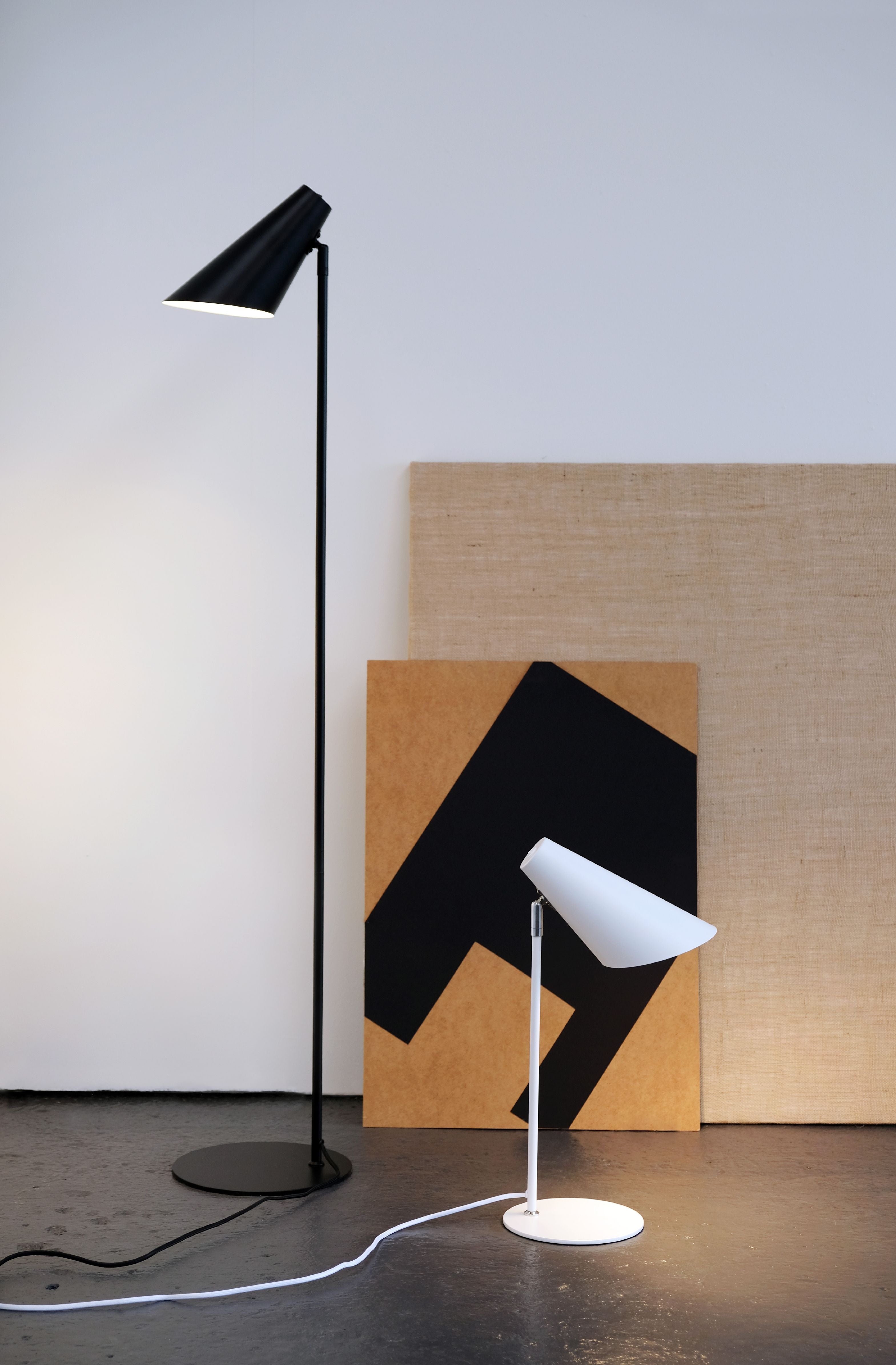 [product_category]-Dyberg Larsen Cale Table Lamp, White-Dyberg Larsen-5704709070863-7086-DYB-7