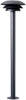 Dyberg Larsen DL20 Garden Lamp udendørs, Matt Black