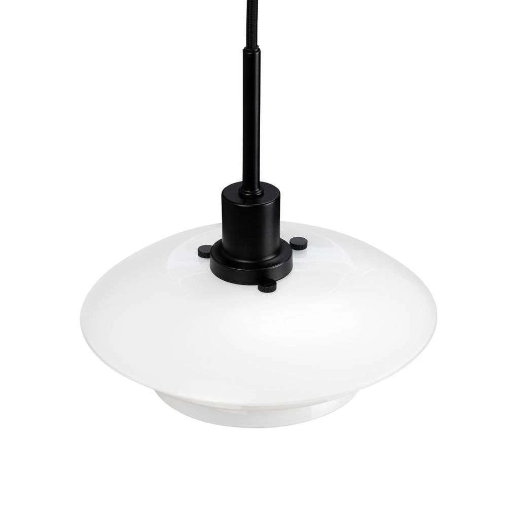 [product_category]-Dyberg Larsen Dl20 Pendant Lamp, Opal/Matt Black-Dyberg Larsen-5704709082125-8212-DYB-3