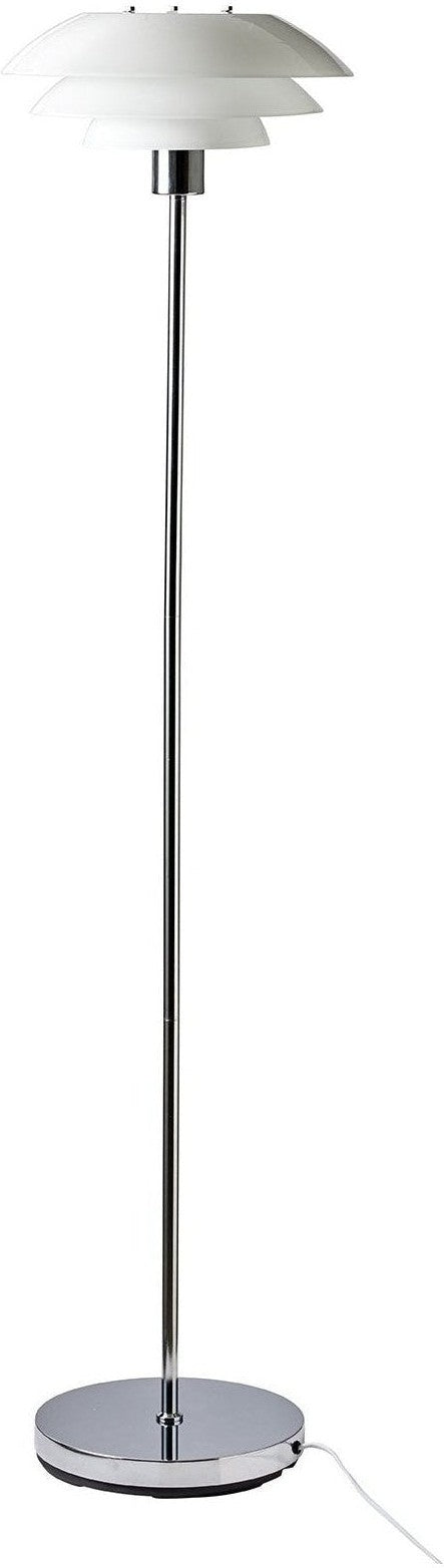 [product_category]-Dyberg Larsen Dl31 Floor Lamp W. Chrome Foot, Opal Glass-Dyberg Larsen-5704709070702-7070-DYB-1