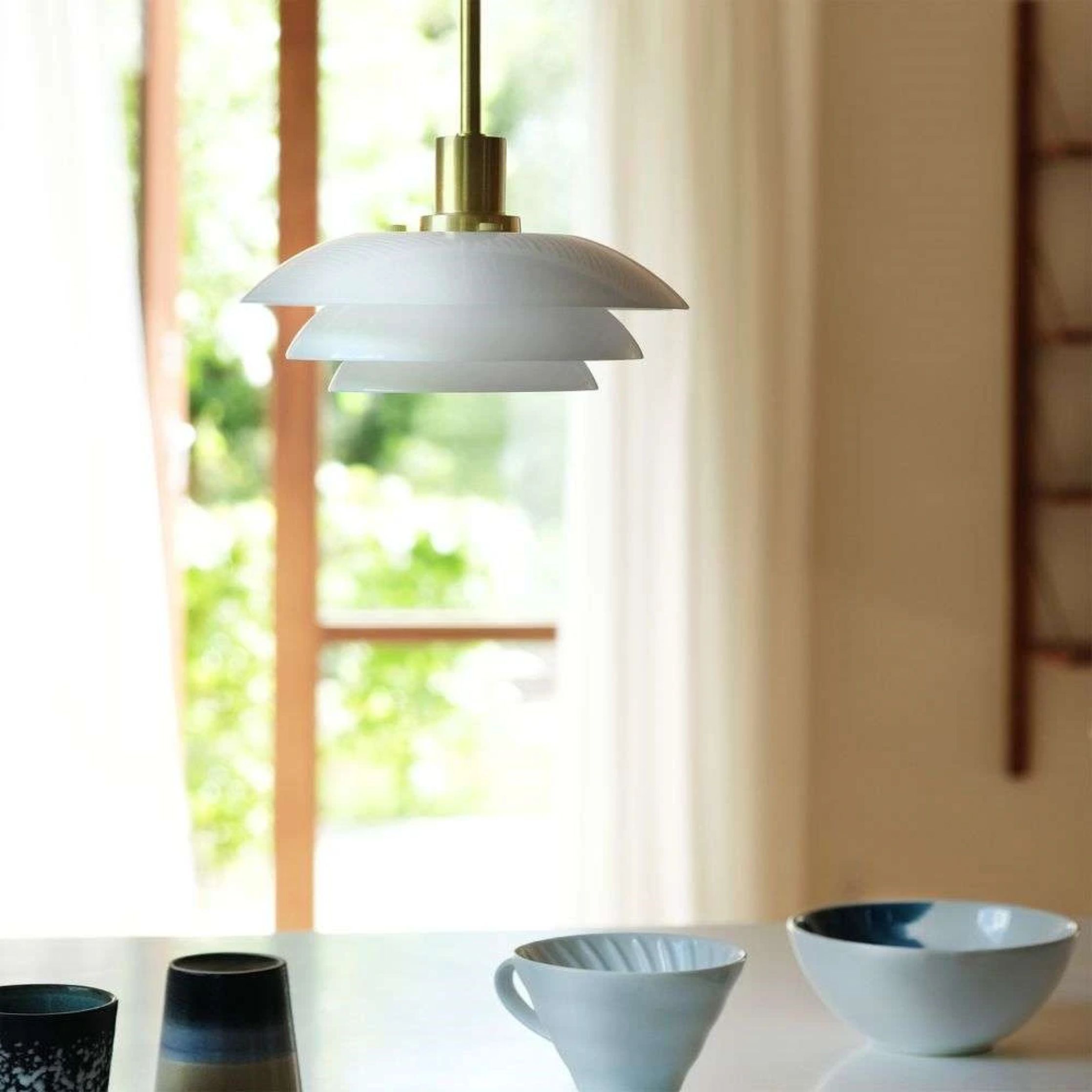 [product_category]-Dyberg Larsen Dl31 Pendant Lamp, Opal/Brass-Dyberg Larsen-5704709082149-8214-DYB-5