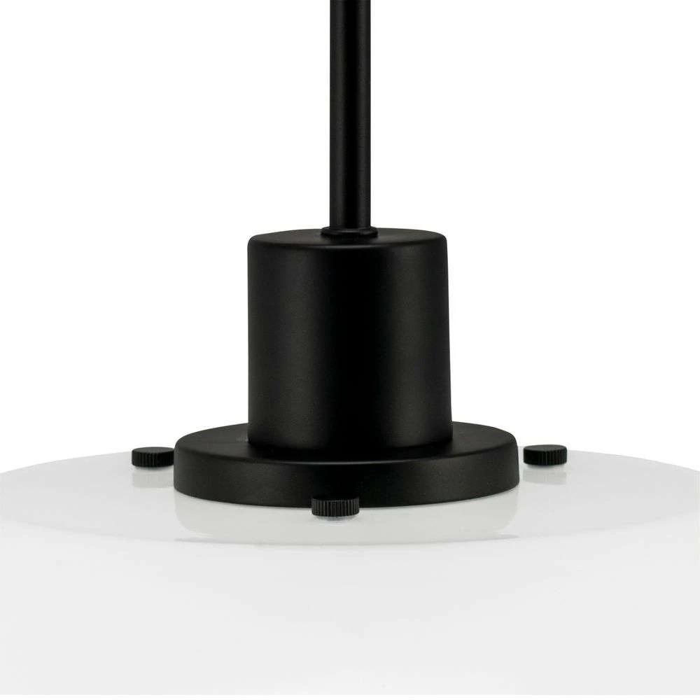 [product_category]-Dyberg Larsen Dl31 Pendant Lamp, Opal/Matt Black-Dyberg Larsen-5704709082156-8215-DYB-3
