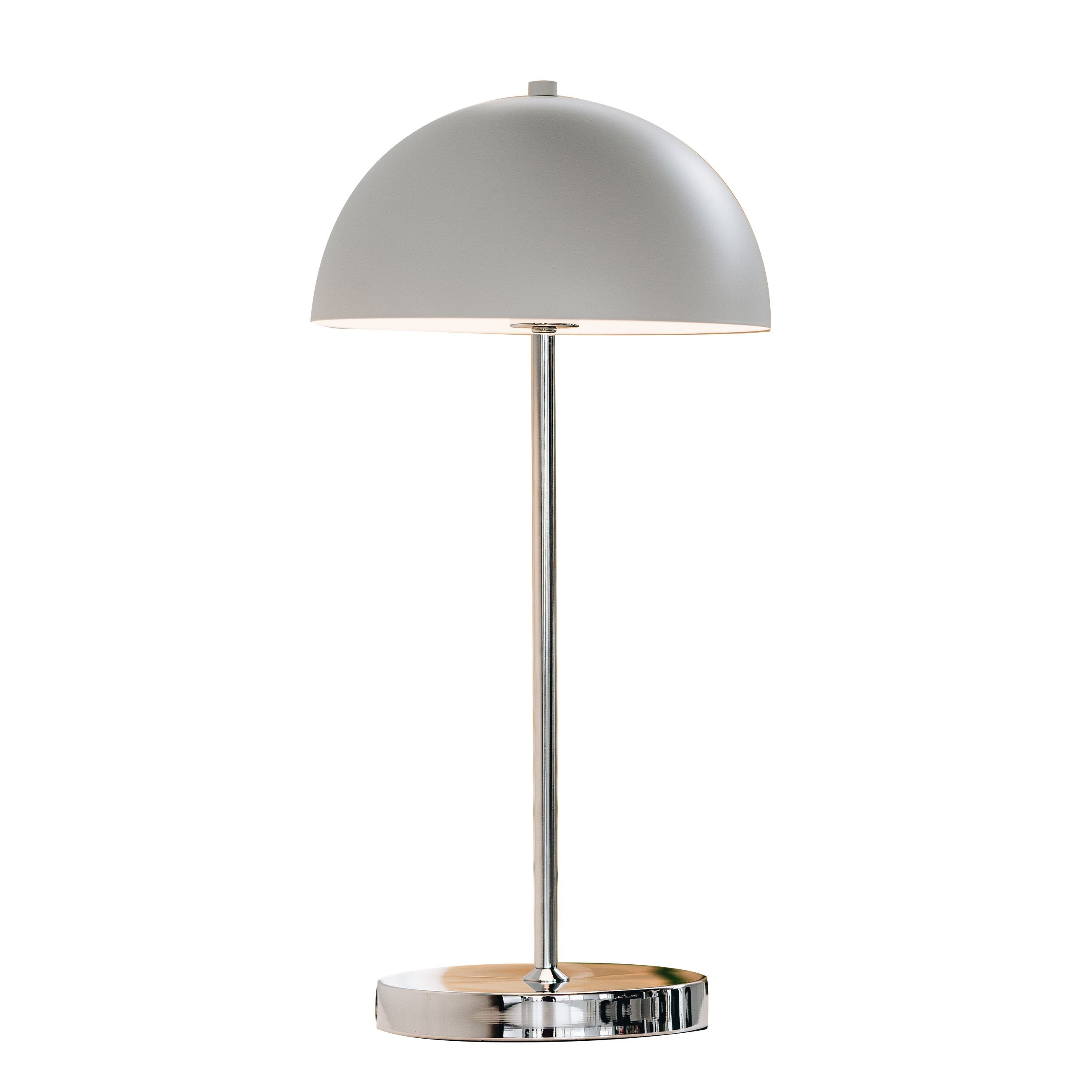 [product_category]-Dyberg Larsen Garda Rechargeable Table Lamp, White/Chrome-Dyberg Larsen-5704709070757-7075-DYB-1