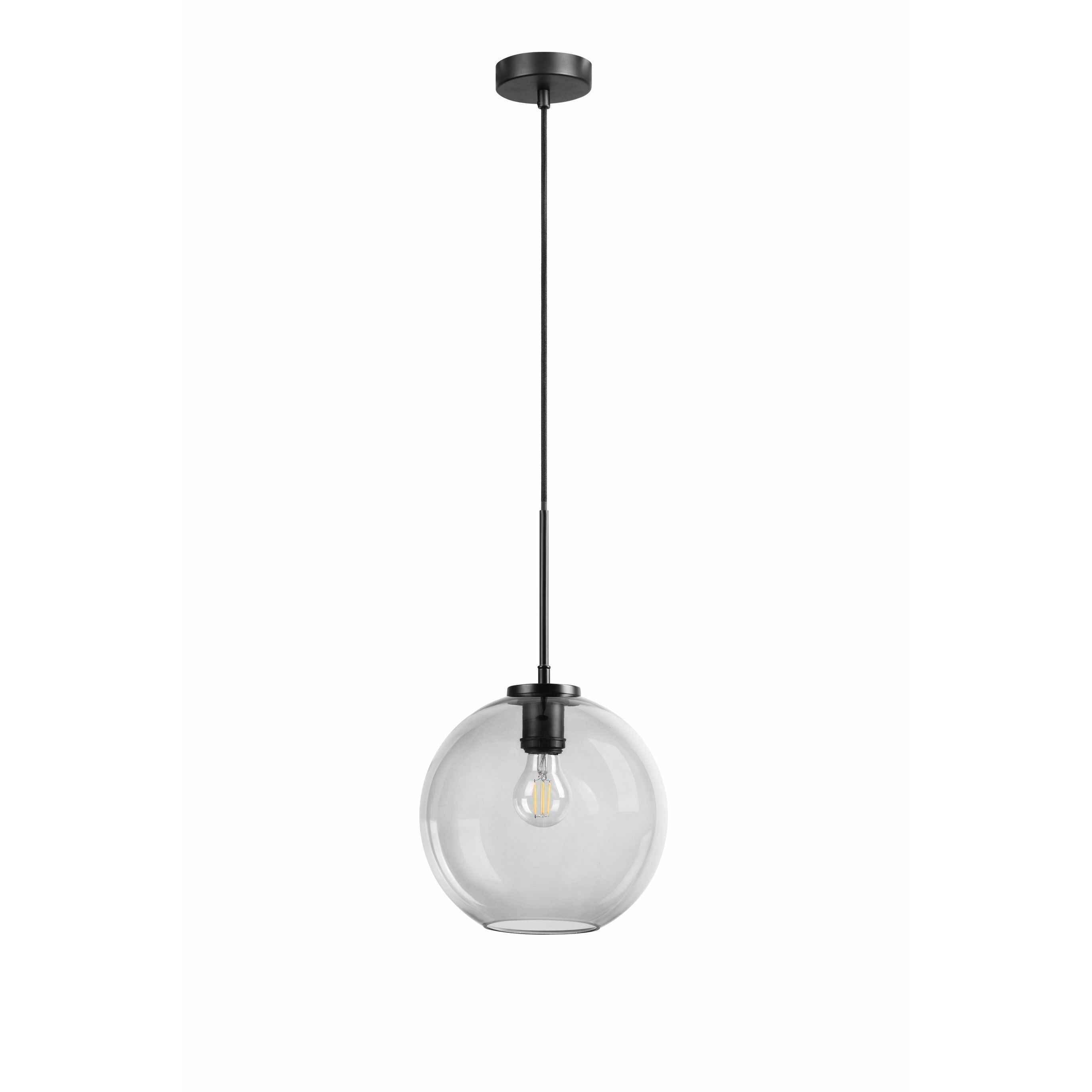 [product_category]-Dyberg Larsen Loop Pendant ø25 Cm, Black-Dyberg Larsen-5704709081517-8151-DYB-2